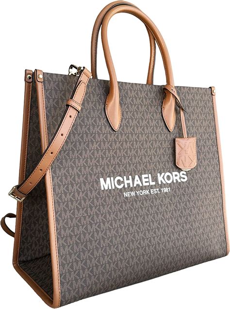 michael kors signature medium ring tote|Michael Kors mirella large tote.